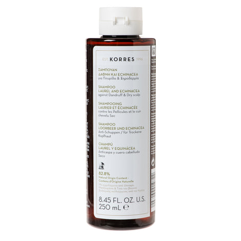 Δάφνη + Echinacea Σαμπουάν Κατά της Πιτυρίδας + της Ξηροδερμίας