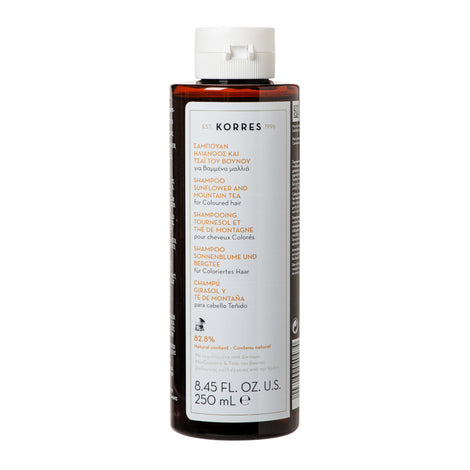 Sunflower + Mountain Tea Shampoo For Dyed Hair
