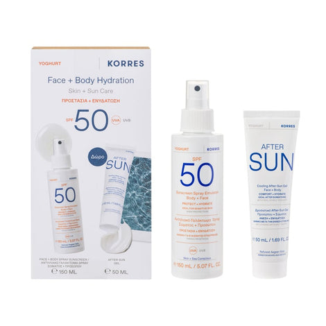 Yoghurt Sunscreen Spray Emulsion SPF 50 Body + Face Set