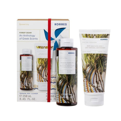 Forest Cedar Renewing Body Cleanser + Body Smoothing Milk