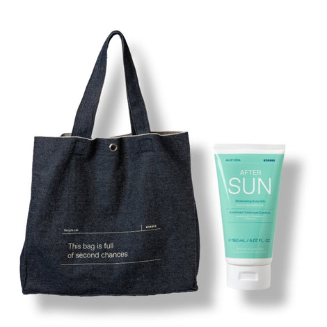 Denim Tote Bag + Aloe Vera After Sun 150ml