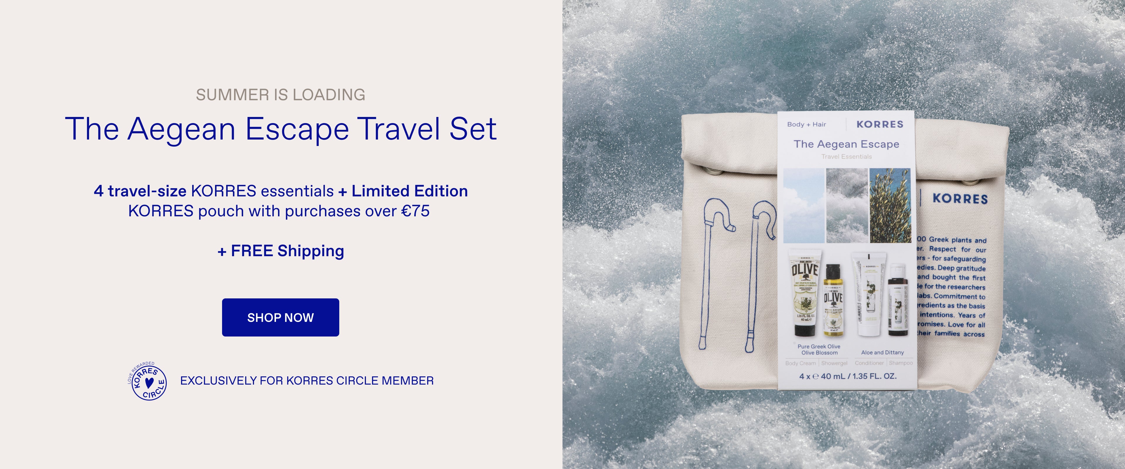 The Aegean Escape Travel Set