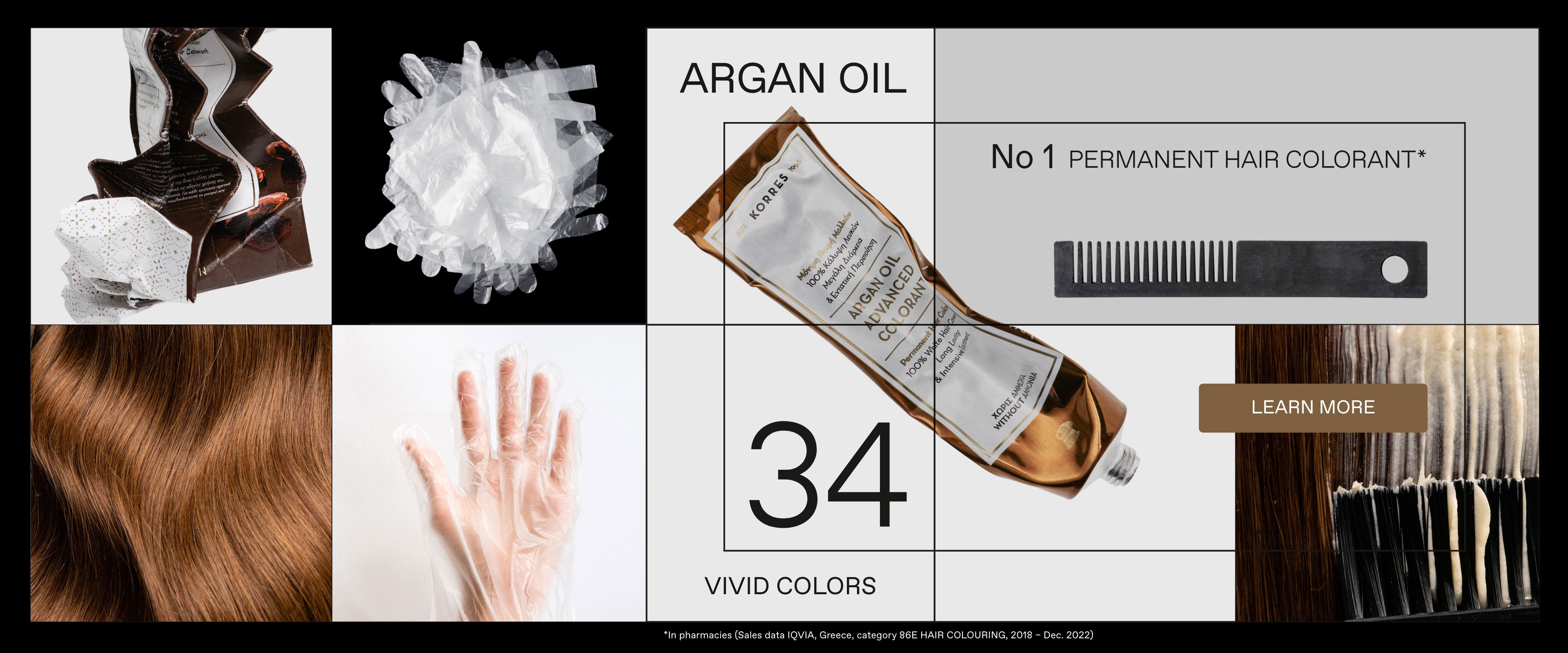Argan oil No 1 Permanent Hair colorant