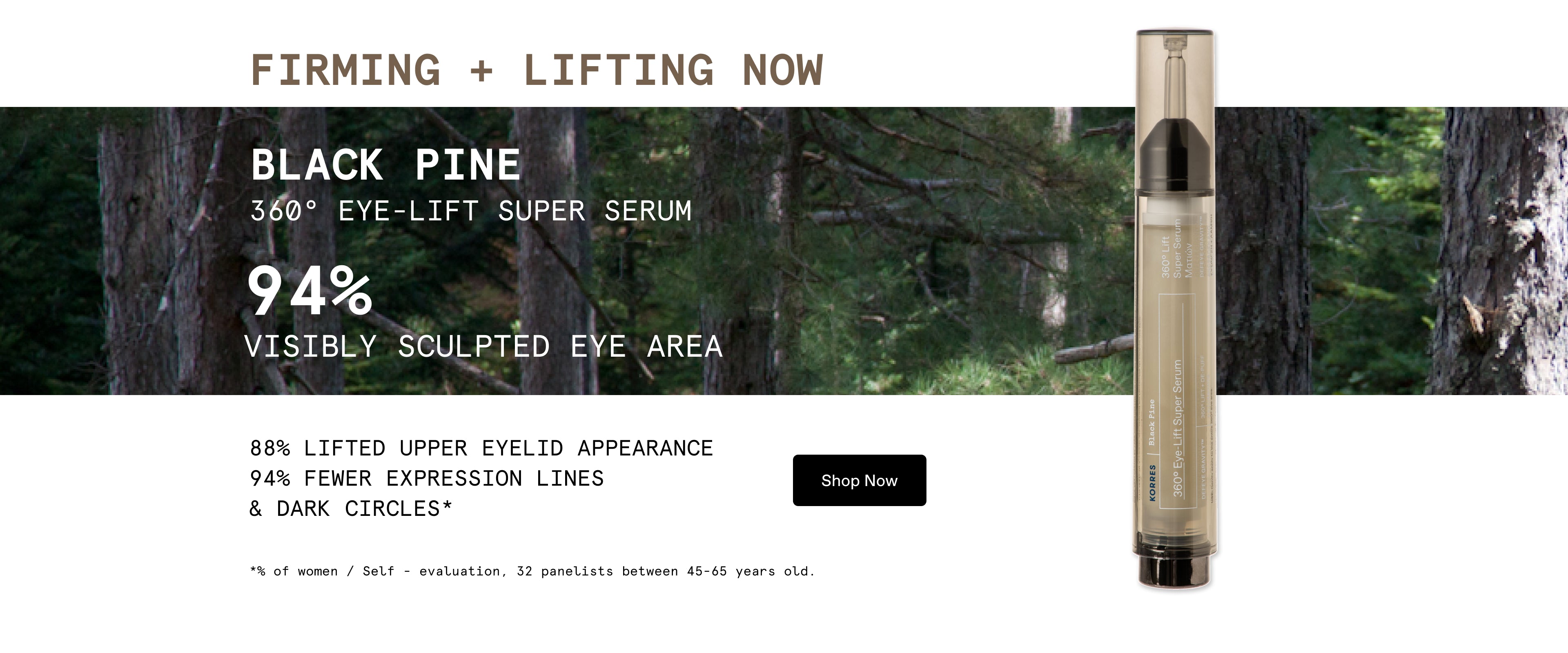 Black Pine 360° Eye-Lift Super Serum