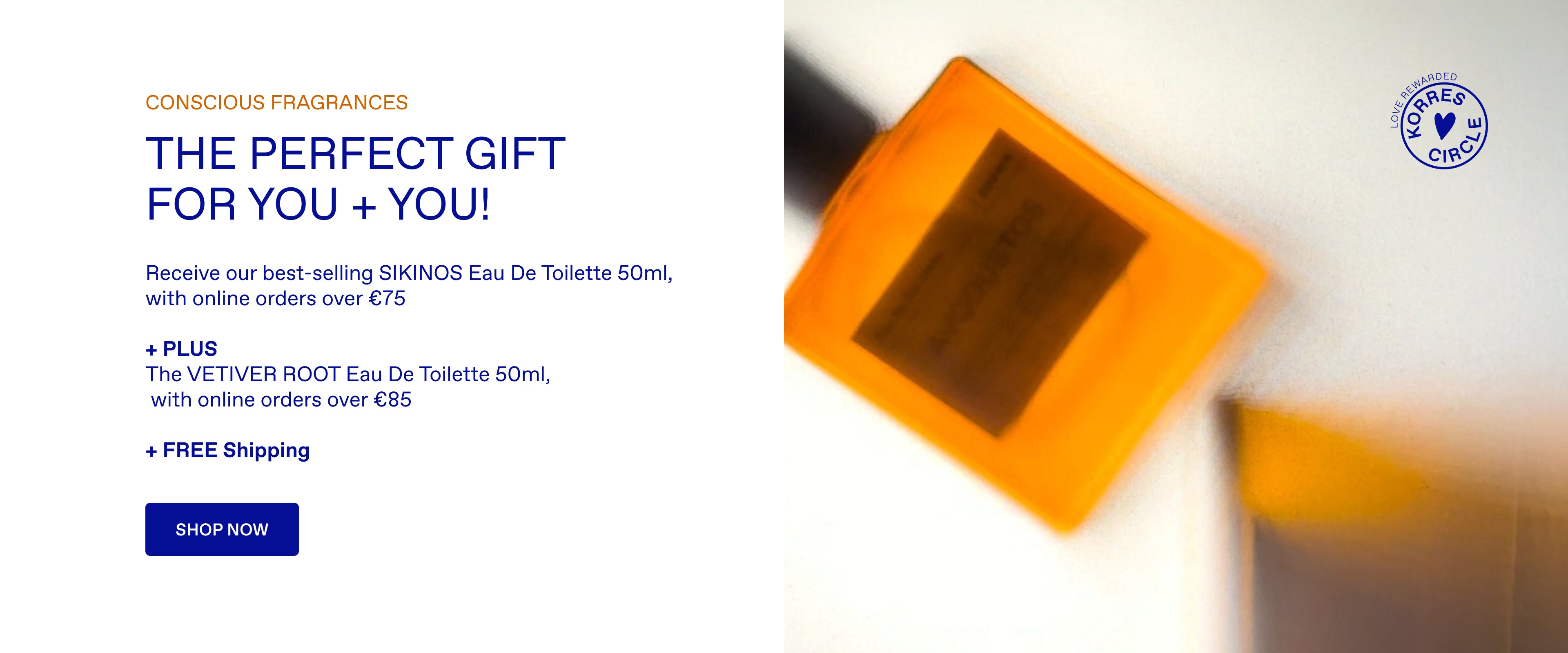 CONSCIOUS FRAGRANCE for you + you!​