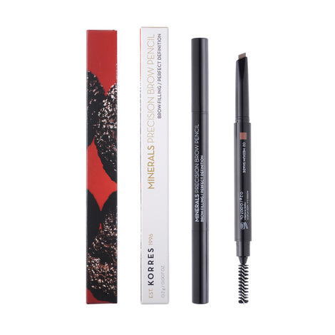 Minerals Precision Brow Pencil - 02 Medium Shade