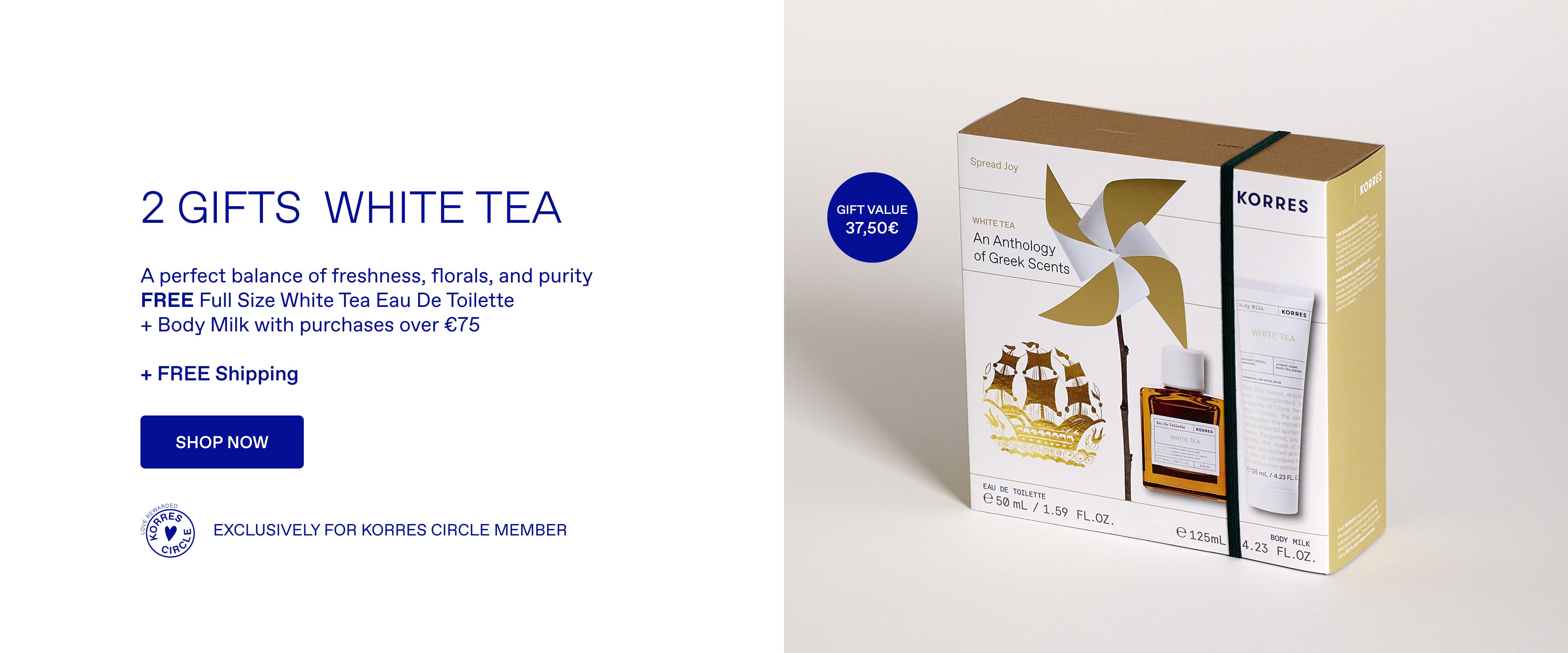 2 GIFTS WHITE TEA