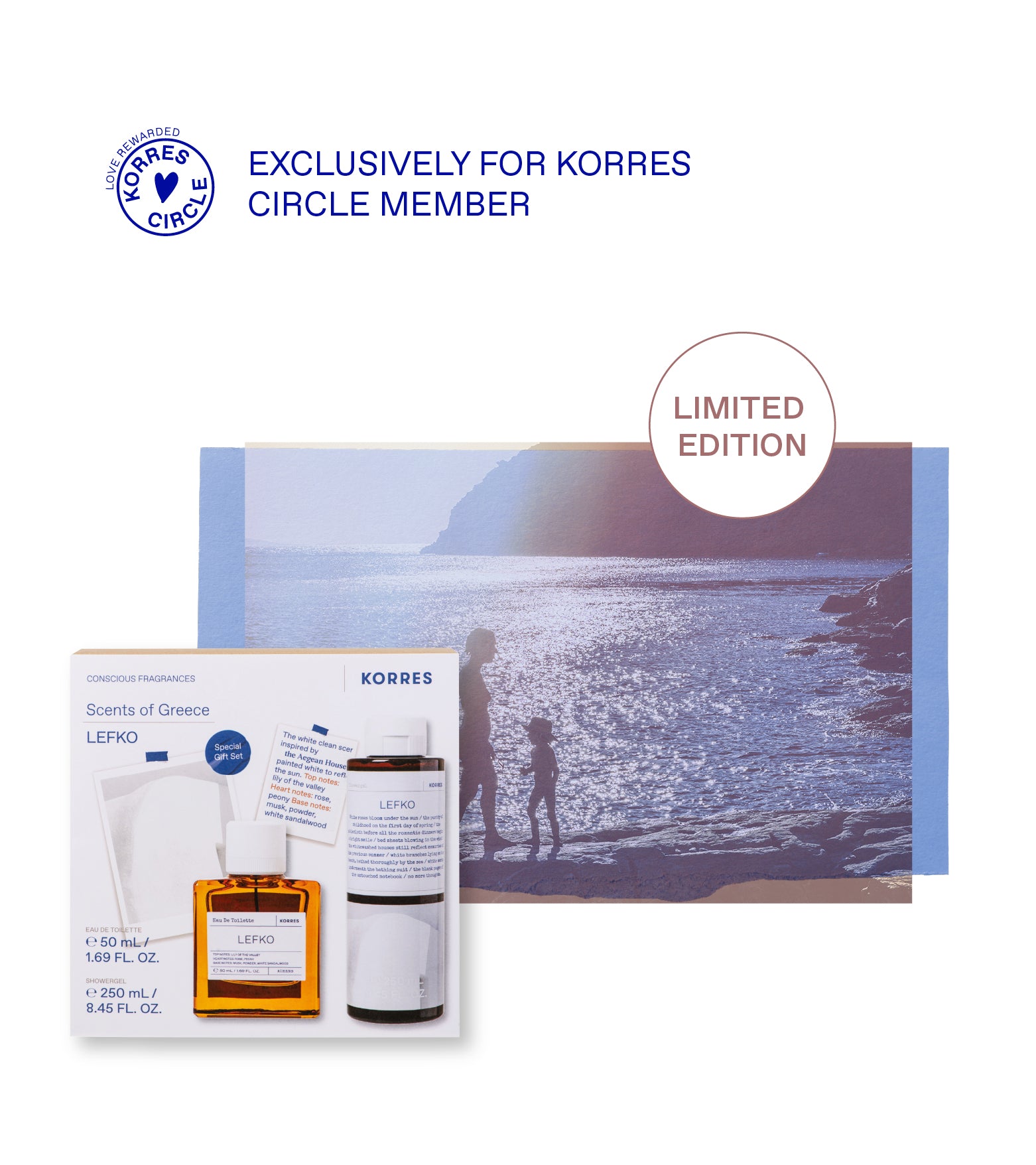 <p>Mother's Day</p> - <p>FREE Lefko Eau De Toilette + full size showergel <br/>with online purchases of €70 and above + Free shipping</p> 