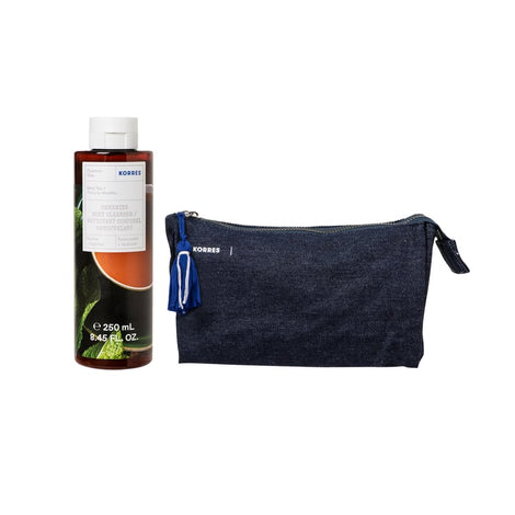 Mint Tea Shower Gel 250ml + Jean Pouch