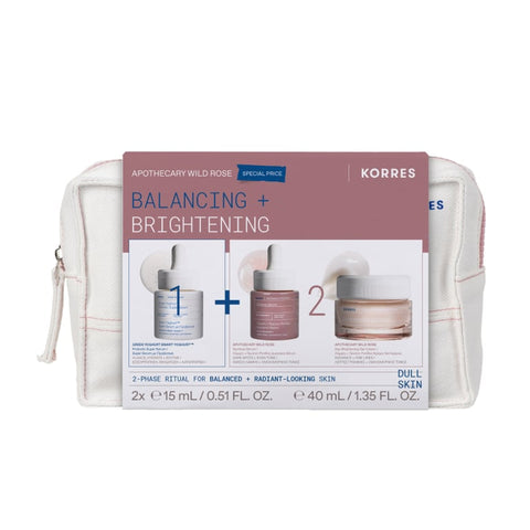 Apothecary Wild Rose Balancing + Brightening Set
