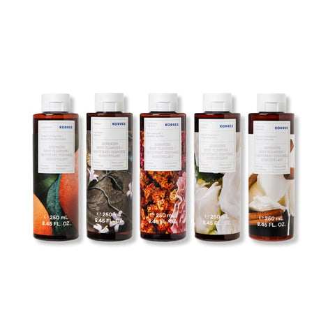 FREE 5 Full Size Showergels with online purchases over €70