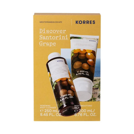 Santorini Grape Renewing Body Cleanser + Body Smoothing Milk