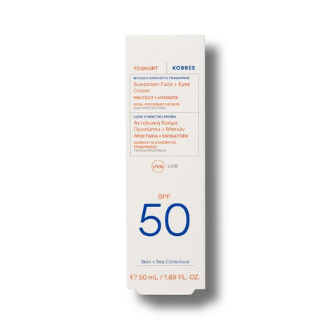 Yoghurt Sunscreen Face + Eyes Cream SPF 50