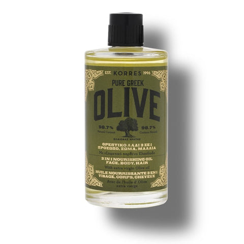 Olive Nourishing Oil 3 In 1 Pure Greek Olive