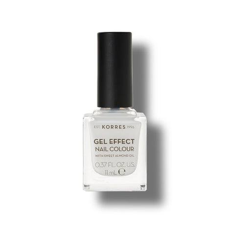 Nail Color Porcelain White 02 Gel Effect