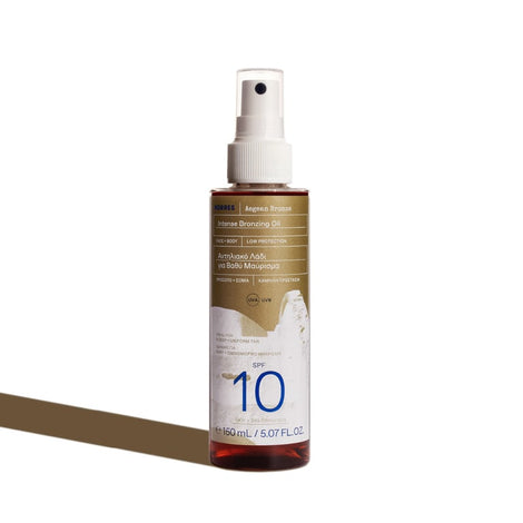 Aegean Bronze Intense Bronzing Oil Face + Body SPF 10