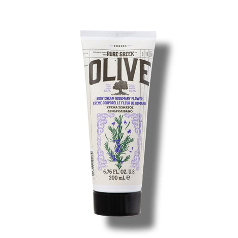 Rosemary Flower Pure Greek Olive Body Cream
