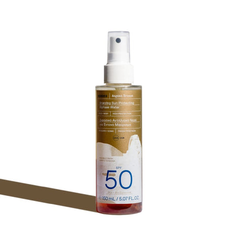 Aegean Bronze Bronzing Sun Protecting Biphase Water SPF50