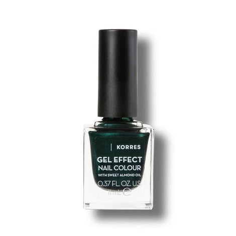 Nail Color Velvet Green 89 Gel Effect