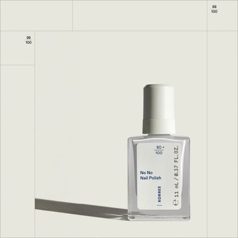 No No Nail Polish 01 Pure White