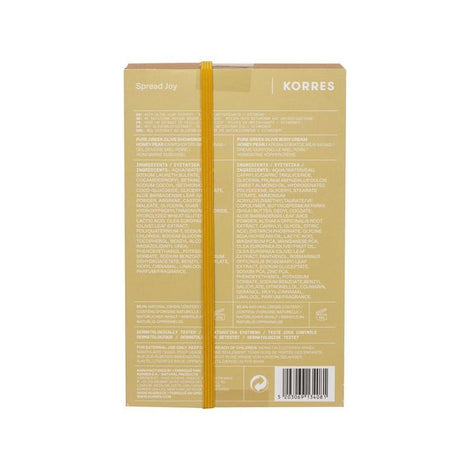 Pure Greek Olive Honey Pear Showergel + Body Cream