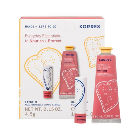 Peony Rose Hand Cream + Mediterranean Grape LipBalm