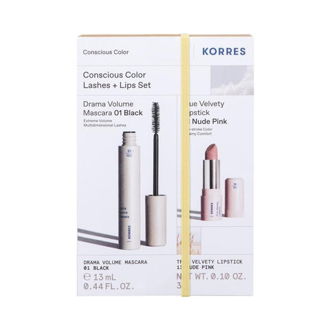 Conscious Color Lashes + Lips Set