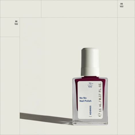 No No Nail Polish 59 Burgundy Red