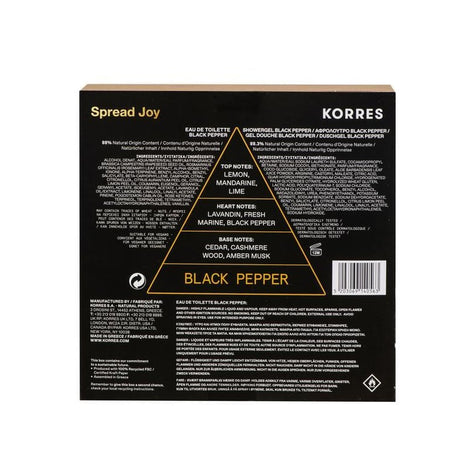 Black Pepper Set Eau De Toilette + Showergel
