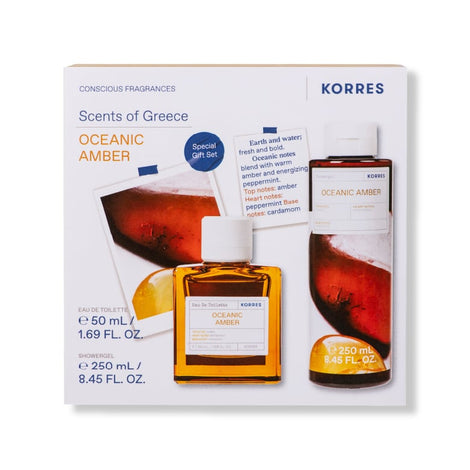 FREE GIFT: Full Size Oceanic Amber Eau De Toilette + Showergel