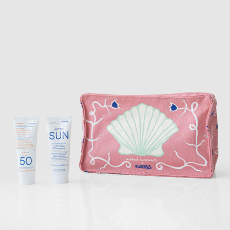 Limited Edition Pouch + 2 travel size suncare bestsellers