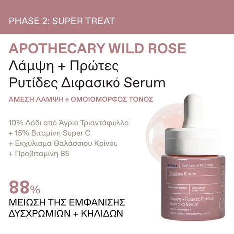 Apothecary Wild Rose Balancing + Brightening Set