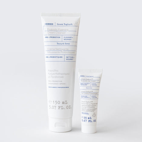 Probiotic Foaming Cream Cleanser + the Smart Yoghurt™ Probiotic Gel-Cream