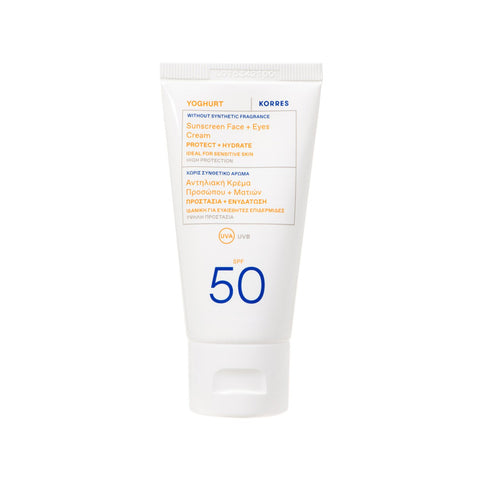 Yoghurt Sunscreen Face + Eyes Cream SPF 50