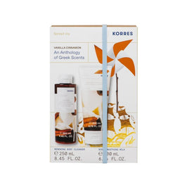 Vanilla Cinnamon Renewing Body Cleanser + Body Smoothing Milk