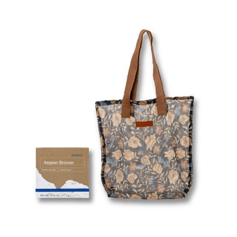 Golden Hour Essentials Stefania Frangista Tote Bag +  Aegean Bronzer