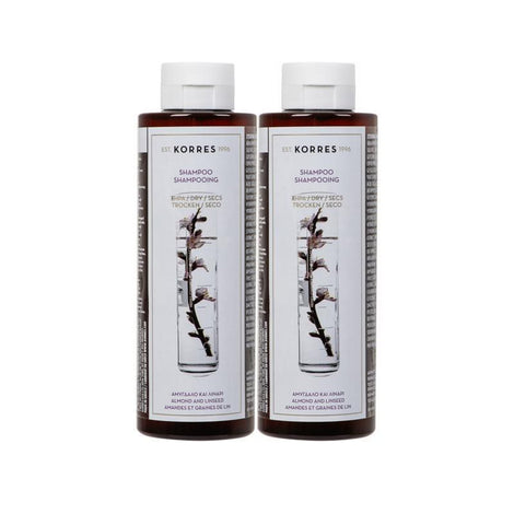 Almond + Linseed  Set Shampoo For Dry / Damaged Hair