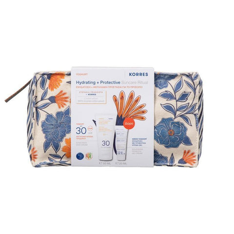 Yoghurt Sunscreen Face Cream SPF 30 + Greek Yoghurt Probiotic Gel-Cream