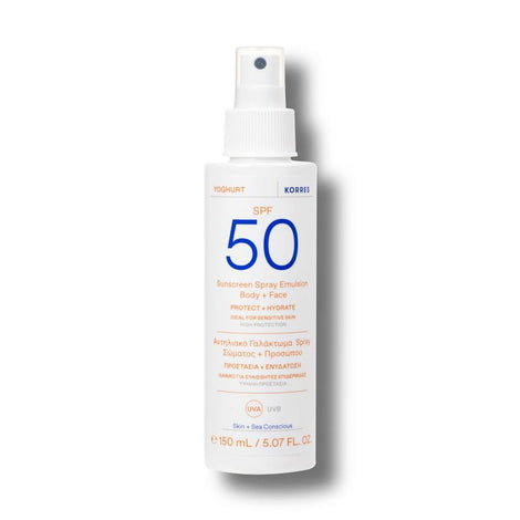 Yoghurt Sunscreen Spray Emulsion SPF 50 Body + Face