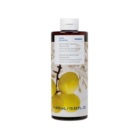 Santorini Grape Shower Gel 400ml