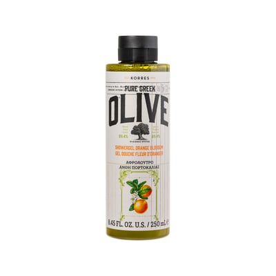 Pure Greek Olive Showergel Orange Blossom 250ml