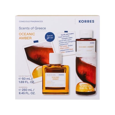 Oceanic Amber Eau de Toilette + Showergel