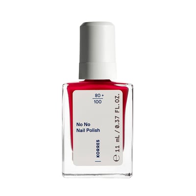 No No Nail Polish 48 Coral Red