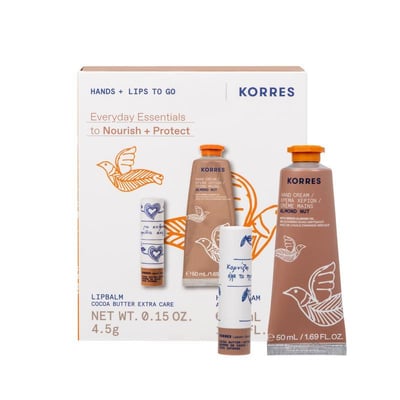 Almond Nut Hand Cream + Cocoa Butter LipBalm