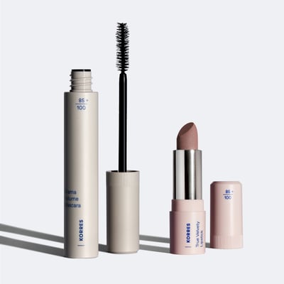 FREE: Drama Volume Mascara & True Velvet Lipstick Nude Pink
