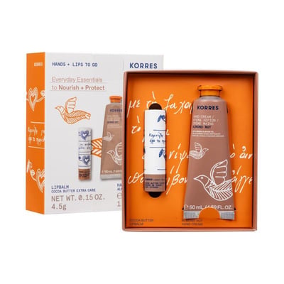 Almond Nut Hand Cream + Cocoa Butter LipBalm