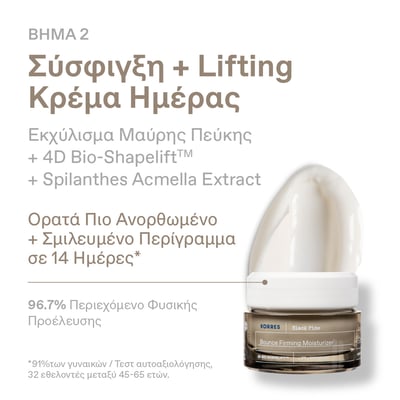 Black Pine 4D Bounce Firming Moisturizer + GIFT Sculpt and Lift Serum