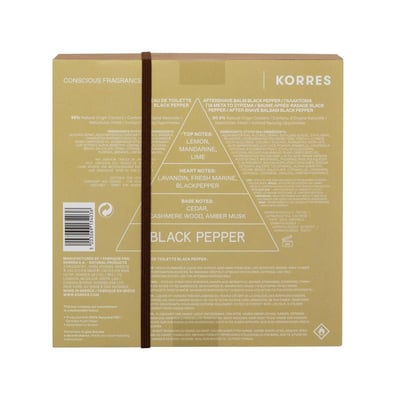Black Pepper Set Eau de Toilette + Aftershave Balm