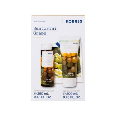 Santorini Grape Renewing Body Cleanser + Body Smoothing Milk