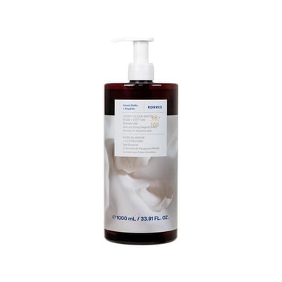 Crispy Clean White Rose + Cotton  Shower Gel 1000ml